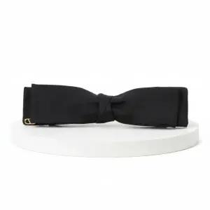 [발렌티노]25FW 블랙 V로고 시그니처 새틴 리본 헤어핀 7W2HT00J CHJ N06 816979