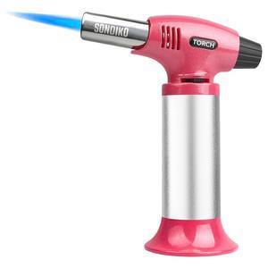 손디코 부탄 토치 PS400, 안전 잠금장치가 있는 요리용 주방 리필 블로우 라이터, 크림 브륄레, 바비큐, DIY & 납땜(부탄 미포함)