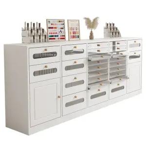 디아크몰 네일 아트 캐비닛 매니큐어 디스플레이 보관 샵 바닥 서랍장