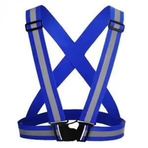 고품질 엑스반도 블루 야광 조끼 반도 안전 다용도 포켓조끼 (WFKAQDS)