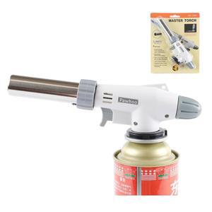 Powhoo Butane Torch Ligher u2013 프로페셔널 컬리너리 블로우 토치, 피에조 점화, 조절 가능한 불꽃 및 주방 조리용 안정적인 스탠드, 크림 브렘 브 렐레 베이킹, 바비큐, 납땜, 용접 연료 미포함