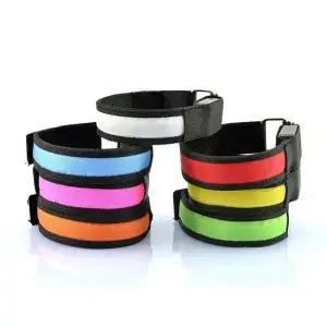 [골드스마일]라이트밴드 자전거 LED 1개 야간안전 야간라