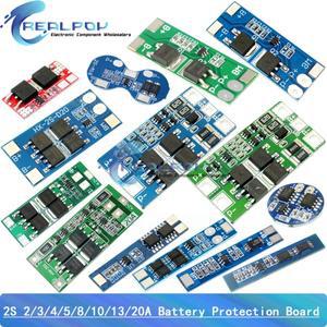 2S 2A 3A 4A 5A 8A 10A 7.4V 리튬 이온 18650 배터리 보호 보드/BMS 보드 표준/밸런스