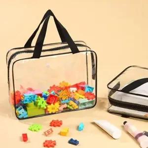 고품질 방수 PVC 투명 가방 물놀이 지퍼백 수영 PVC지퍼백 수 (WFKB6N0)