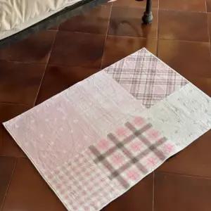 핑크 패턴 러그 매트 거실 침실 현관