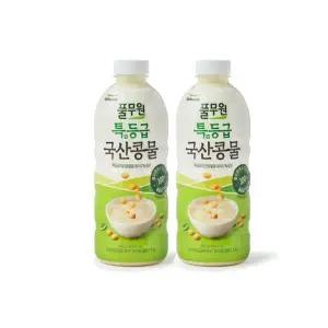 풀무원 특등급 국산콩물 달지않고 고소 960g 2개 콩국물 두유요리 간편식재료