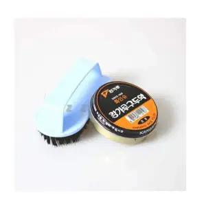 가죽구두 광택 클리너 솔 검정 구두 관리 세트