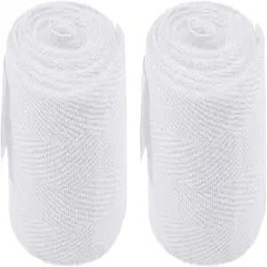 스타소스 2종 화이트 복싱 핸드 랩 138인치 무에타이 MMA 킥복싱용 탄력 무술 손목 훈련 스파링용 후크 및