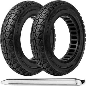 전기 스쿠터용 10X2.125인치 솔리드 타이어 50/75-6.1 교체 휠 고트락스 G4/XR/VR 터보언트용 10X2.125