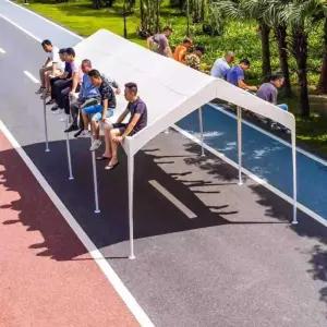 야외 주차장 간이 대형 텐트 보관함 개인 농기구 차양막