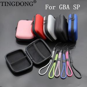 [호환품] 호환 어드밴스 SP GBA 게임 하드 케이스 여행용 보호 가방 조절 가능 손목 끈 포함