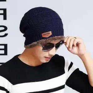 방한 비니 니트모자 털모자 융털 아이쉘