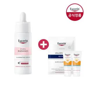 유세린 이븐래디언스 일루미네이팅 세럼 30ml (증)울센마스크팩 1매+선크림 5ml 2개