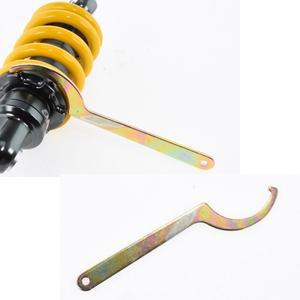 185mm 모토 스패너 렌치 스프링 조절기 흡수 도구 바이크 오토바이 수리 쇼크 업소버 서스펜션 핸드 툴 훅