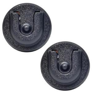 UAYESOK 2PCS 햄 CB 라디오 마이크 걸이 모바일 스피커 마운트 홀더 부착 클립