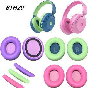 [호환품] 이어 패드 아이클레버 트라이빗 BTH20 키즈 노이즈 캔슬링 헤드폰 교체용 귀마개 헤드밴드 쿠션