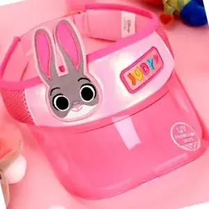 토끼 캐릭터 UV 썬캡 썬캡모자 햇빛가리개 썬바이저