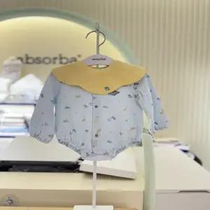 [압소바] 2026SS 룽스 요루 바디슈트(턱받이포함)(블루) (1A1110632)