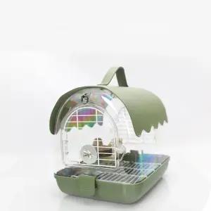 앵무새 이동장 경량 휴대용 투명 가방 케이지