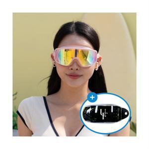 2세대 와이드 김서림방지 수경 고글 물안경 + 보관케이스