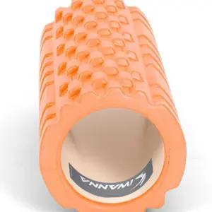 L86 퓨젼 마사지바디롤러 33cm 코랄 스트레칭 테스 폼