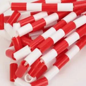 L89 체육대회물품 명랑운동회용품 긴줄넘기 8M 레드