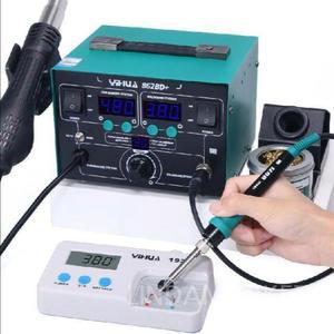 고주파 인두기 PCB 디스플레이 60W 200x200MM 정전기 스마트 BK90 LED