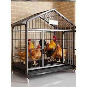가정용 닭장 오리 양계장 닭장만들기 닭6 9 키우기 철제 새장 헛간 블랙 놀이터