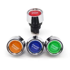 12V 50A 3 핀 SPST 순간 열쇠가없는 푸시 버튼 스타터 스위치 자동차 엔진 시작 점화 ON OFF 해양 RV 1PC