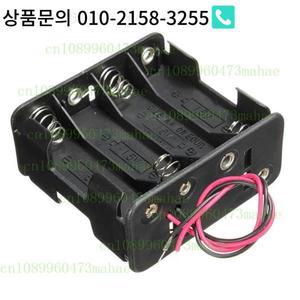 DC12V 8-AA 배터리 케이스 홀더 스프링 클립 플라스틱 상자 견인 레이어 전선