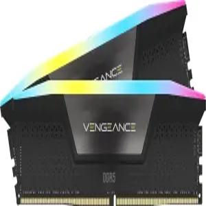 CORSAIR 복수 RGB DDR5 RAM 16GB(2x8GB) 5200MHz CL40 인텔 XMP iCUE 호환 컴퓨터 메모리 -