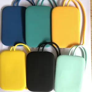 말랑한 실리콘 캐리어 네임택 러기지택 여행 이름표 네임택 네임텍