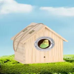 앵무새 새장 대형 사육상자 소형 새집 나무둥지 새둥지