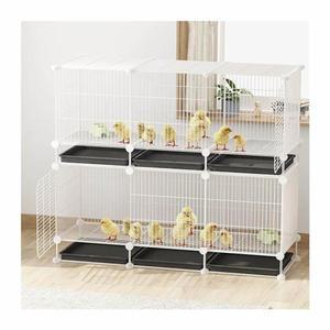 병아리 케이지 닭장 새장 둥지 번식 블랙 72x37x40cm 오리 산란통 계란부화기