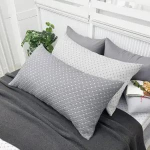 [베드앤데코][당일출고] 크로스 트리플 등쿠션(솜포함) 60x150