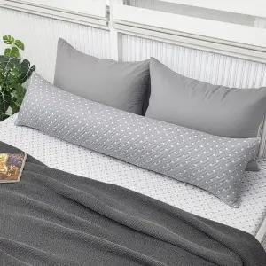 [베드앤데코][당일출고] 크로스 트리플 바디필로우(솜포함) 35x130