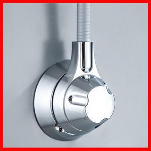 플라스틱  컵 샤워 거치대, 조절 가능한 샤워헤드 깍지 펀치 프리 멀티 앵글 회전 브래킷