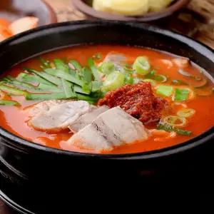 (충청도미식로드) 아우내 돼지국밥 얼큰한맛 5인분 (200g x 5팩)