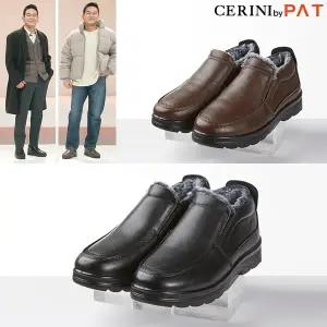 [하프클럽/세리니 바이 피에이티.]라미네이팅 소가죽 보아털 남성 방한화 1종