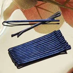 실삔 잔머리고정핀 얇은 검정 가는 실핀 세트 56개