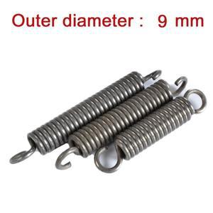 후크 스프링 연장 장력 확장 1개 스틸 와이어 직경 1.2mm 외부 9mm 길이 30mm - DIY 도구