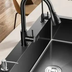 매립형 사각 씽크볼 삼홀 가정용 씽크대 사각싱크볼 싱크대 스테인리스