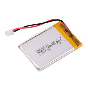 JST PH2.0 2핀 3.7V 1000mAh 503450 리튬 폴리머 LiPo 충전지