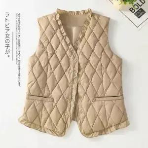 블랙팬서 여성 겨울 아우터 이너 패딩 조끼 OPH4