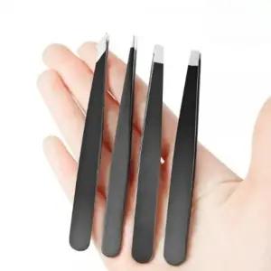 눈썹 제모 트위저 미세 쪽집게 4종 세트