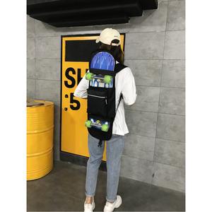 스케이트보드 롱보드 백팩 크루저보드 캐리백 크로스백 Ma ar 컬러 방수 블랙 가방