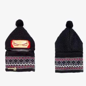 ( )아이언맨 후드워머 아이모자 겨울모자 키즈겨울모자 겨울 아이 키즈 아동 모자 유아 어린이 영 주니어