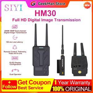 SIYI HM30 장거리 풀 HD 디지털 이미지 전송 FPV 시스템 1080p 60fps 150ms SBUS PWM Mlink 텔레메트리 OSD