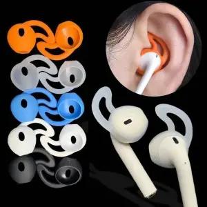 이어캡 이어폰 고무캡 1-3세트 커버 팁 Airpods 후크 Earpods Air Pods 미끄럼방지 실리콘 이어팁 IPhone