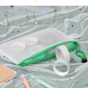 여행용 파우치 사각 메이크업 화장품 투명 백 (WFKCQJT)